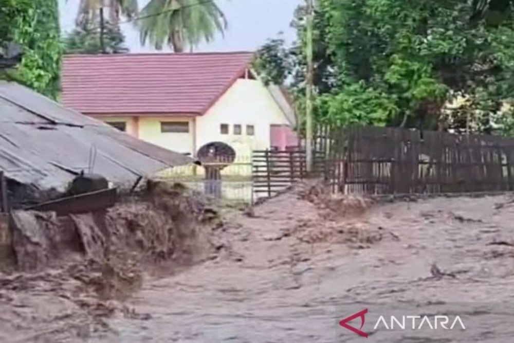Banjir dan Angin Kencang Terjang 13 Desa di Kabupaten Bima