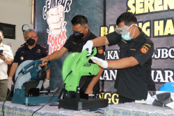 Bea Cukai Jogja dan Magelang Musnahkan Barang Ilegal Senilai Rp2,5 M
