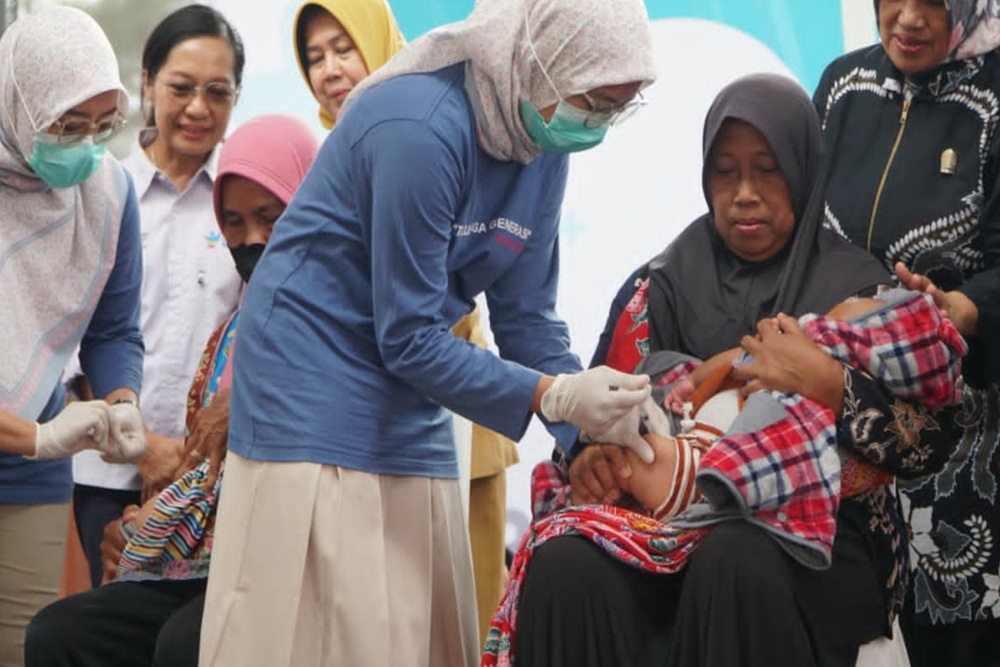 Gunungkidul Jadi Percontohan Vaksinasi Heksavalen Bayi