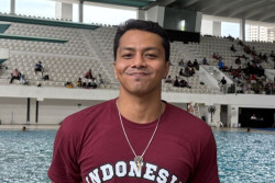 Siman Sudartawa Siap Lakoni SEA Games Terakhir Sebelum Pensiun