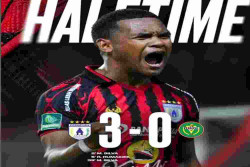 Menit 60, Persipura Unggul 3-0 atas Persipal, Matheus  Bersinar