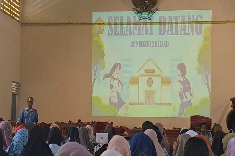 SMPN 2 Kalasan Tegaskan Pembinaan Karakter Siswa Baru