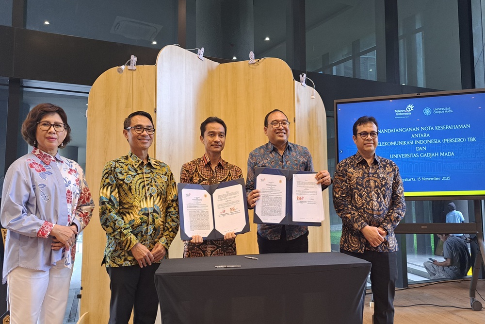 Telkom dan UGM Jalin Kerja Sama Pengembangan AI