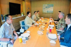 Prabowo Sarapan dengan Raja Yordania di Jakarta
