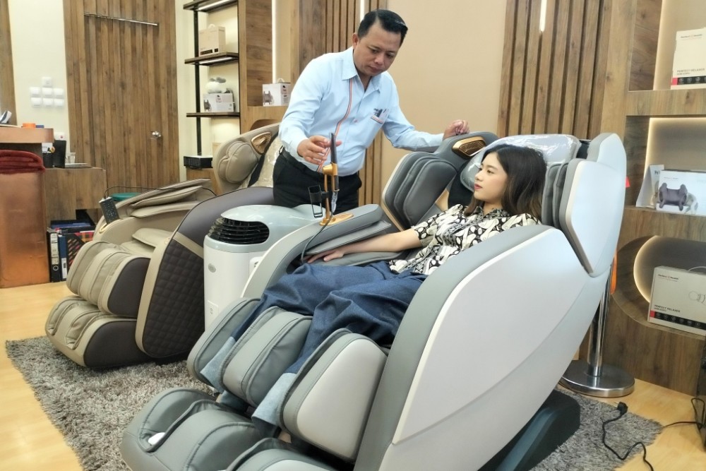 Tren Wellness Meningkat, Kursi Pijat Berteknologi AI Kian Diminati