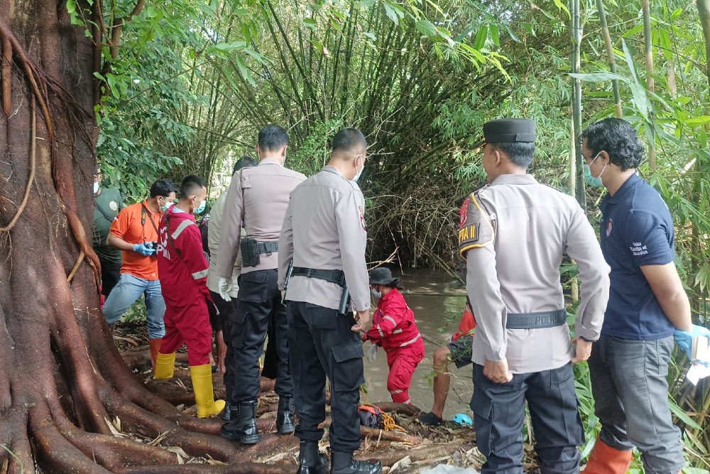 Jenazah Pria Ditemukan di Sungai Winongo Kecil Bantul