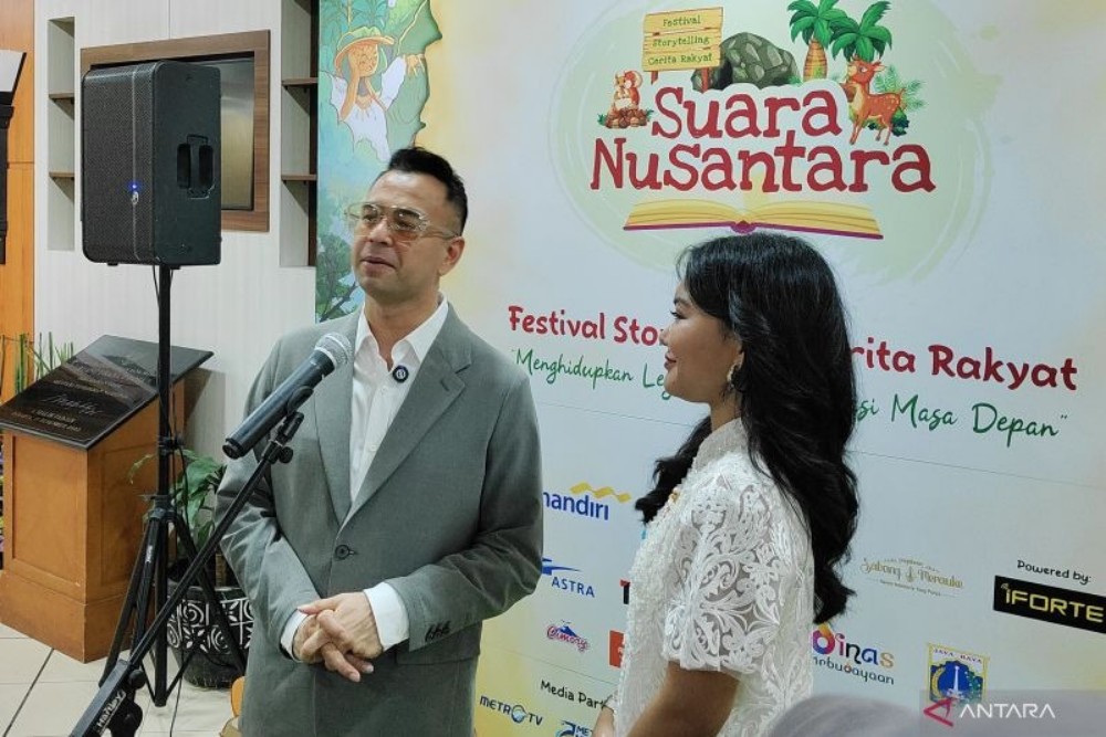 Raffi Ahmad Ajak Hidupkan Lagi Tradisi Storytelling Nusantara