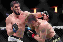 Islam Makhachev Jadi Juara Welter UFC Usai Kalahkan Della