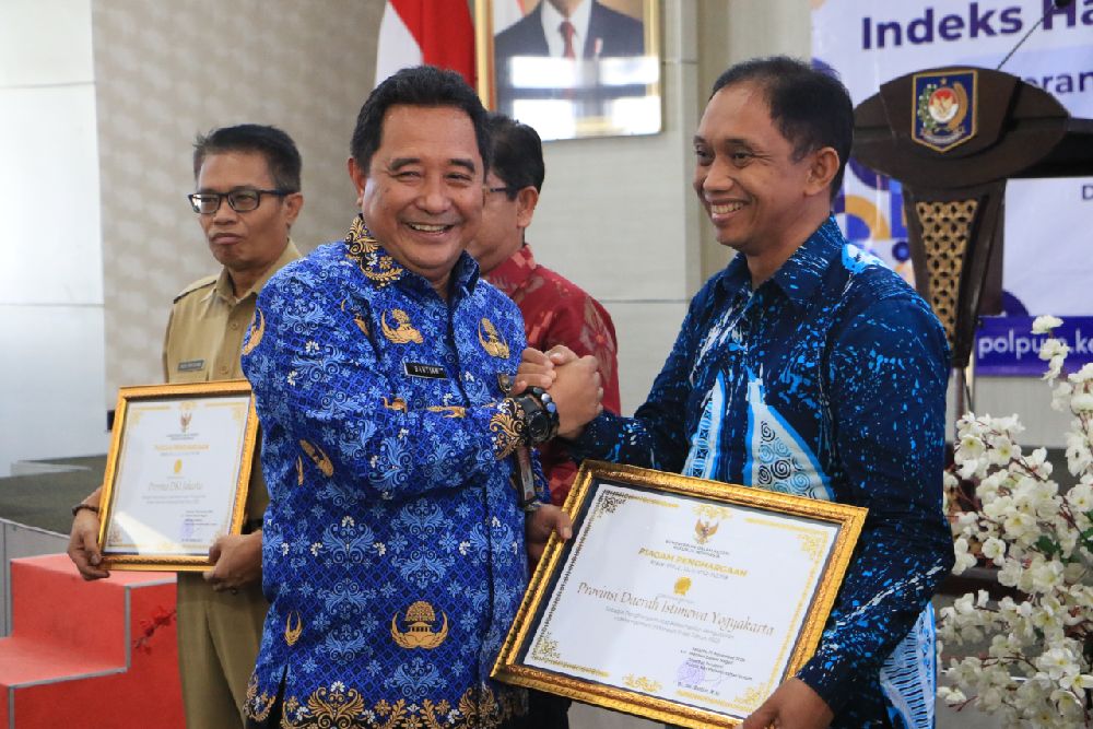Pemda DIY Raih Penghargaan Indeks Harmoni Indonesia 2025
