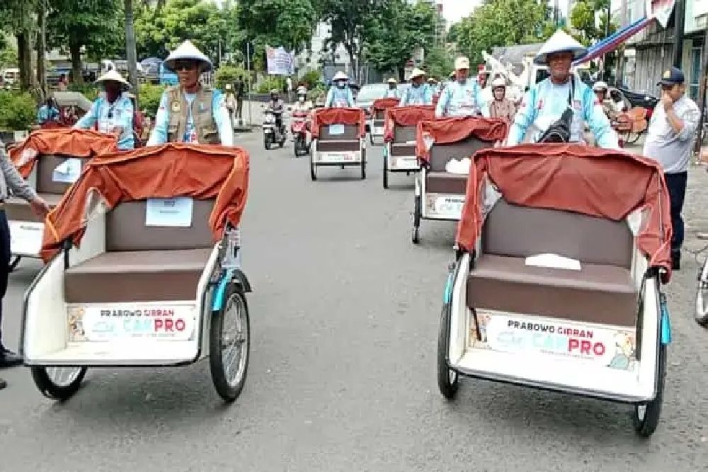 Dishub Solo Ajukan Pengadaan 160 Becak Listrik Tahun Depan