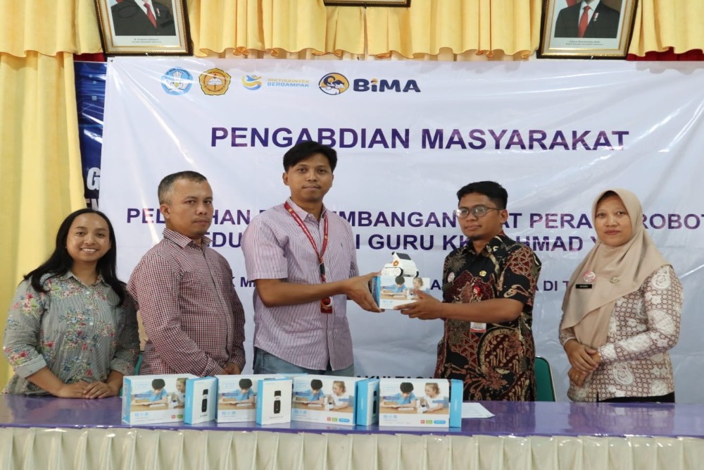 USD Latih Guru SD di Wonogiri Kuasai Robotika untuk Pembelajaran STEAM