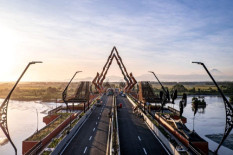 Proses Sebulan, Jembatan Pandansimo Kini Bernama Kabanaran