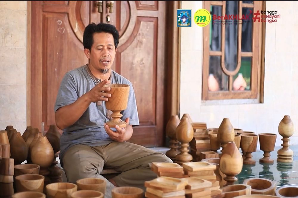 Suparwanto, Perajin Kayu dari Mlati yang Karyanya Tembus Pasar Ekespor