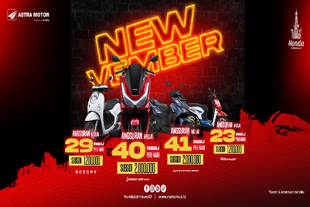 Astra Motor Yogyakarta Hadirkan Promo NEWVEMBER 2025