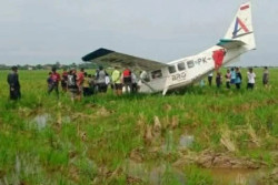Pesawat Kecil PK-WMP Jatuh di Karawang, Bikin Heboh Warga