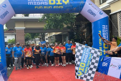 Fun Run Hiswana Migas DIY Warnai Persiapan Energi Jelang Libur Nataru