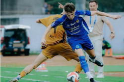 Rahmatsho Persembahkan Gol untuk Rafinha Saat PSIM Menang