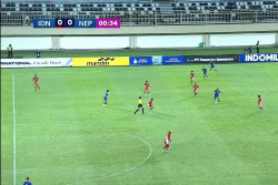 Starting Lineup Timnas Putri Indonesia dan Timnas Putri Nepal