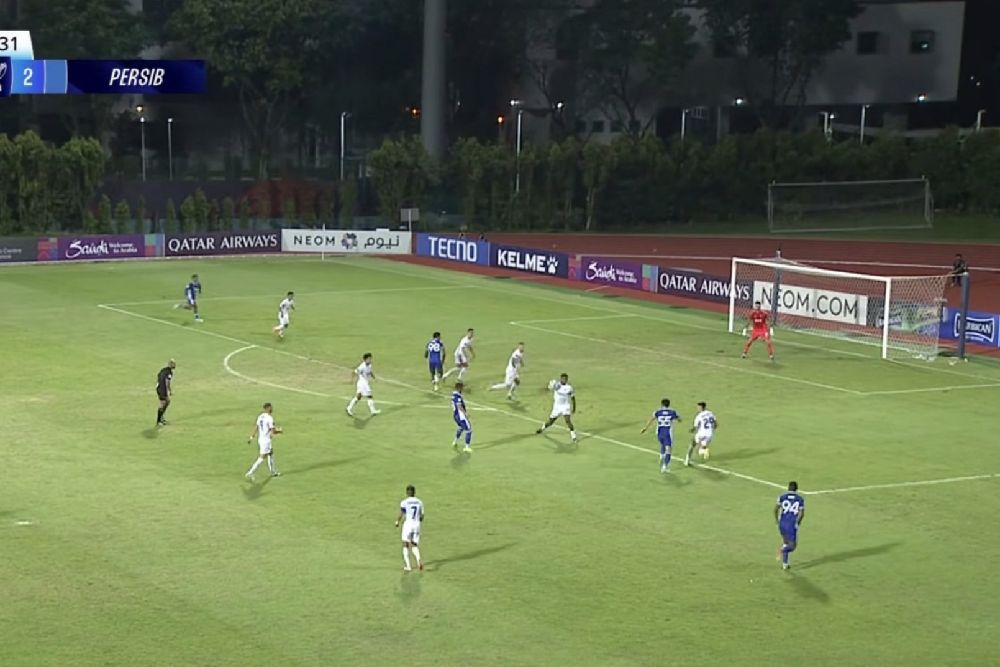 Persib Takluk 2-3 dari Lion City dalam Laga Dramatis