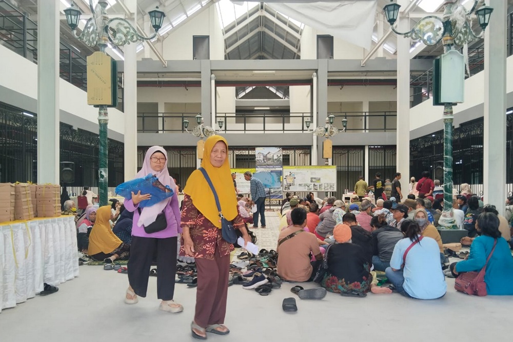 Lotere Lapak Pedagang Isyaratkan Pembukaan Pasar Terban Makin Dekat