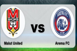 Malut United Vs Arema FC Skor 1-1, Imbang Berkat Gol Cepat