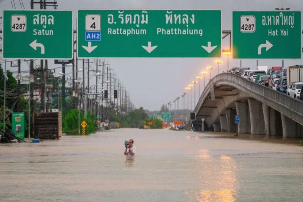 Banjir Thailand, Korban Meninggal Mencapai 162 Orang