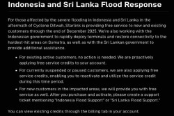 Elon Musk Gratiskan Starlink untuk Korban Banjir Indonesia