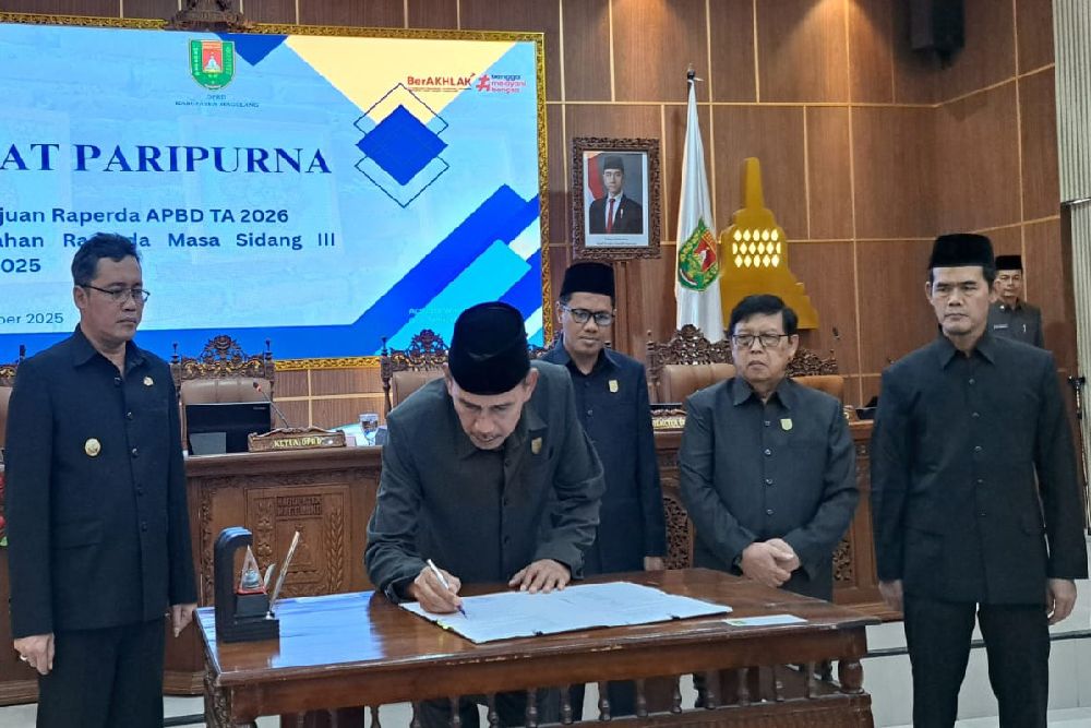 DPRD dan Eksekutif Sepakati APBD Magelang 2026