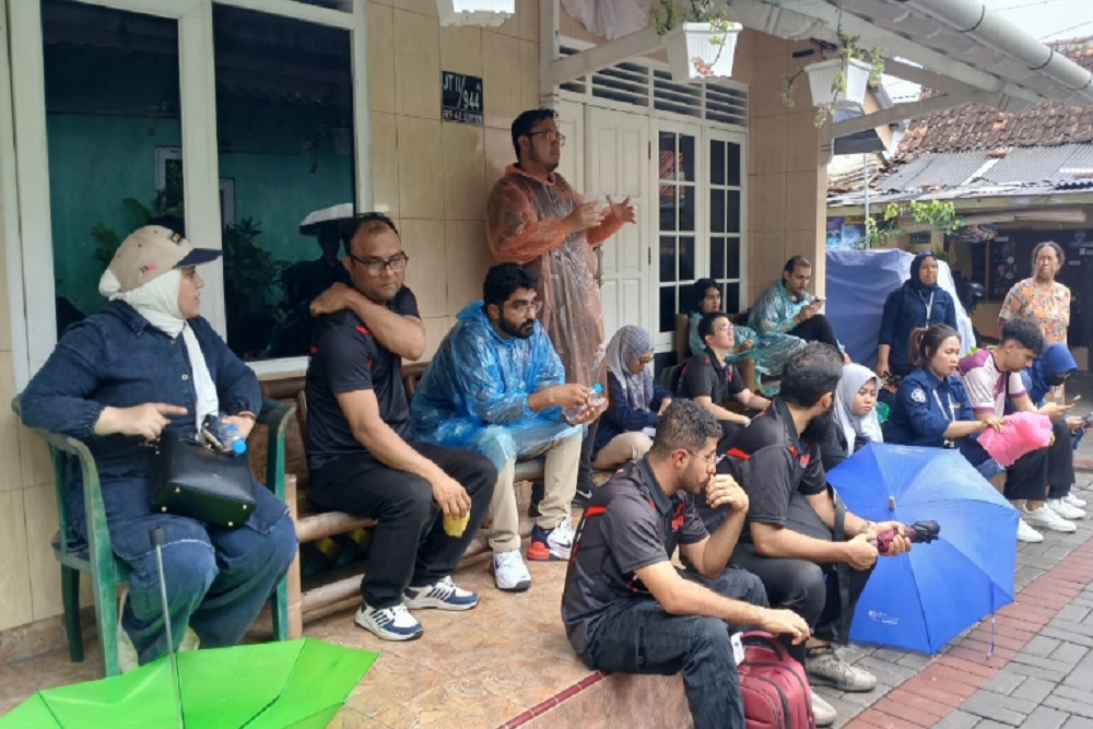 Mahasiswa Internasional Belajar Kampung Tangguh Kali Code