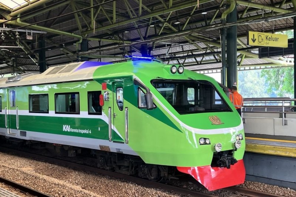 KAI Kerahkan Kereta Inspeksi untuk Kesiapan Angkutan Nataru 2025/2026