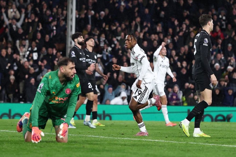 Sembilan Gol! Man City Menang Tipis 5-4 atas Fulham