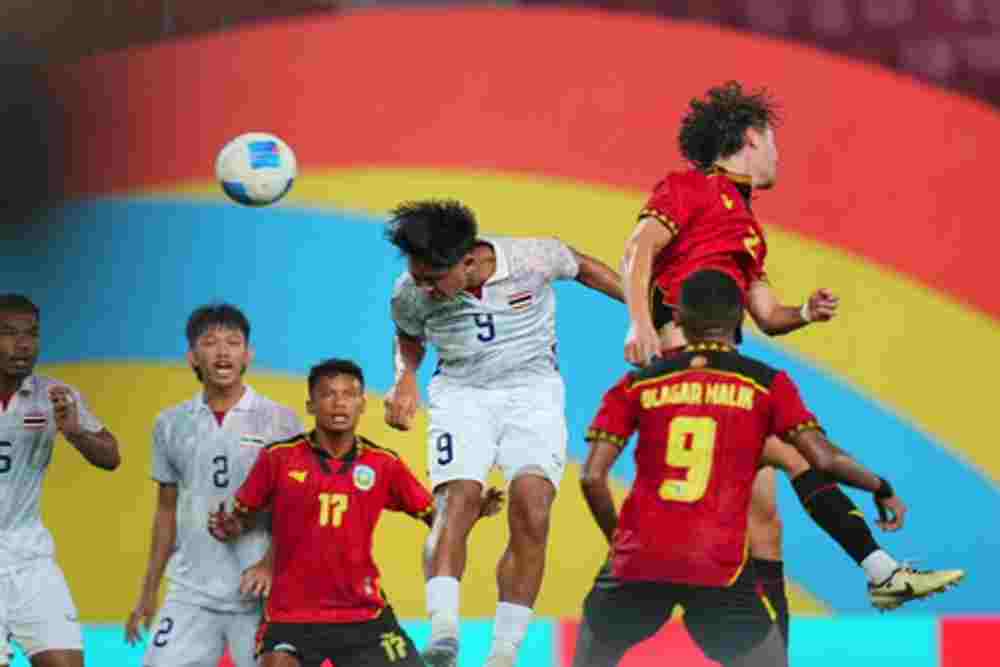 Thailand Hajar Timor Leste 6-1 di Laga Pembuka SEA Games 2025