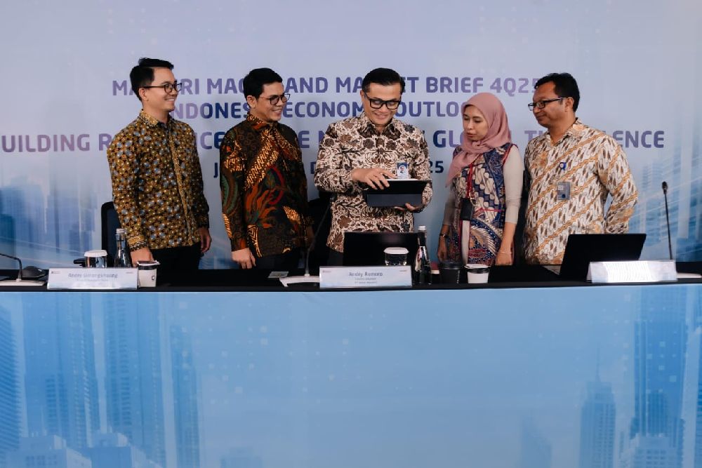 Bank Mandiri Prediksi Ekonomi RI Tumbuh 5,2 Persen pada 2026