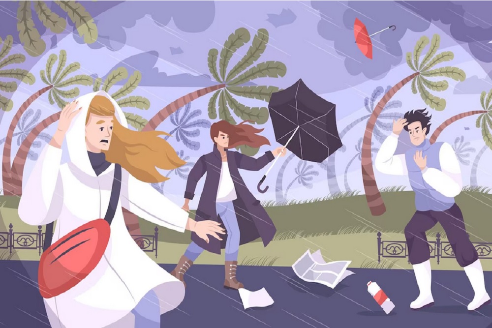 Angin Kencang Hantam Ngadirojo Wonogiri, Rumah Warga Rusak