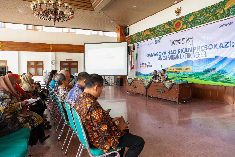 UGM Perkuat Ketahanan Pangan Lewat Riset Resona Saintek