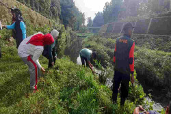 Bupati Pimpin Bersih Kali Pancuran, Ingatkan Mitigasi Bencana
