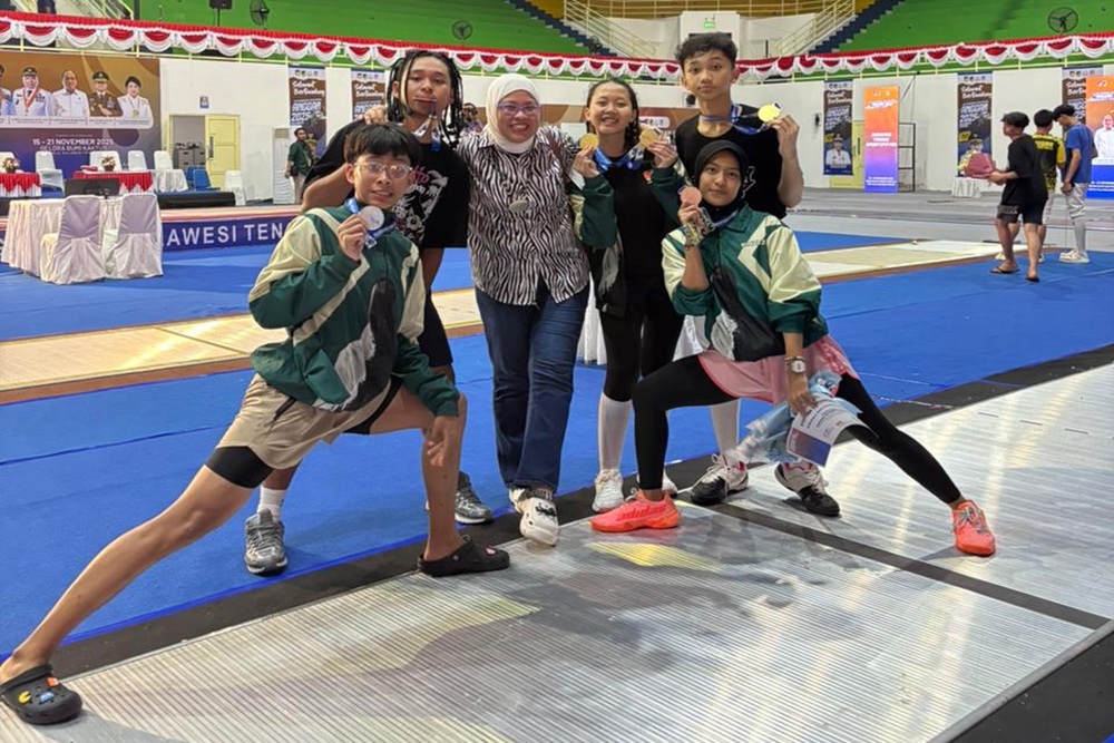 Sabet 8 Medali Kejurnas, 5 Atlet Anggar Sleman Siap ke Pentas Asia