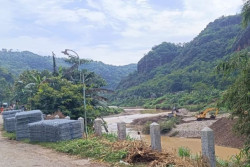 Jembatan Darurat Sriharjo Hanya untuk Motor dan Pejalan Kaki