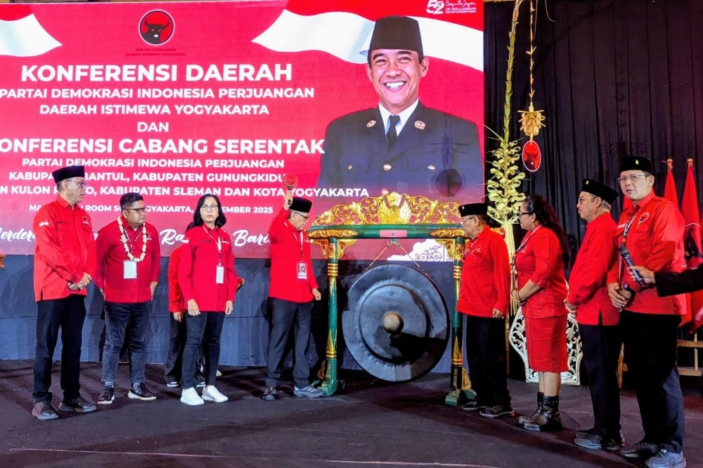 PDIP DIY Gelar Konferda-Konfercab Serentak, Nuryadi Kembali Pimpin DPD