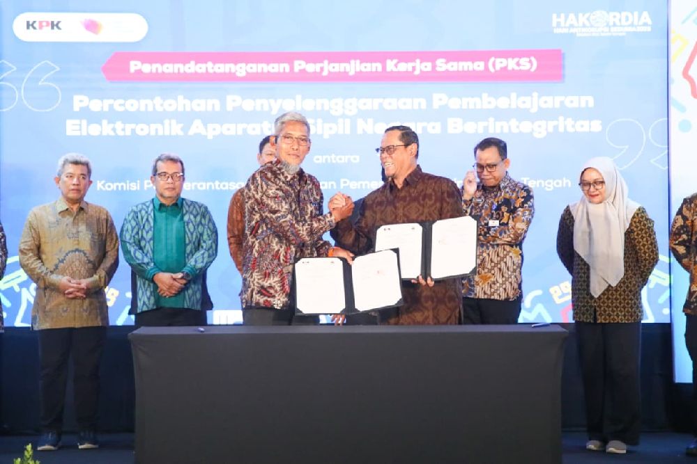 Sekda Jateng Tergetkan 52 Ribu ASN Gunakan E-Learning Integritas KPK