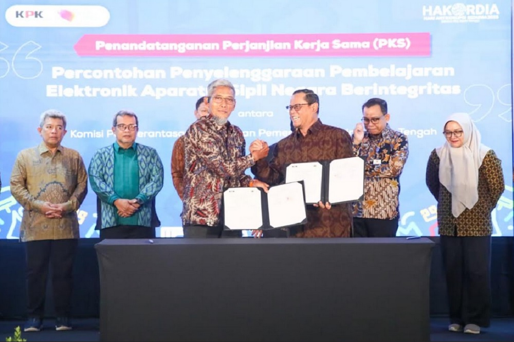 Sekda Jateng Targetkan 52 Ribu ASN Ikuti E-Learning Integritas KPK