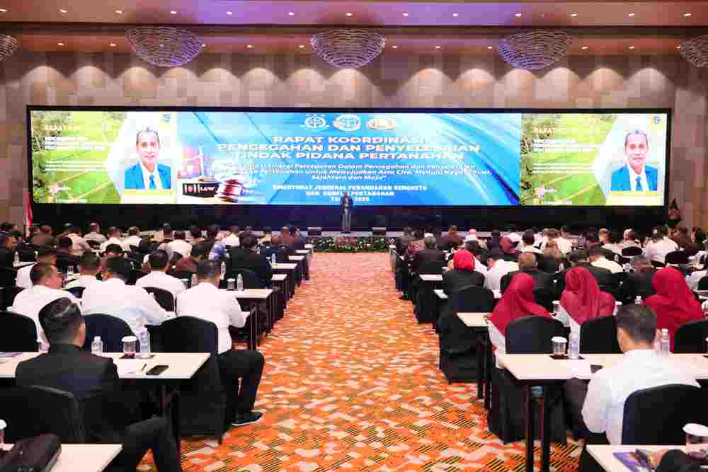 Kementerian ATR/BPN Gelar Rakor Pencegahan dan Penyelesaian