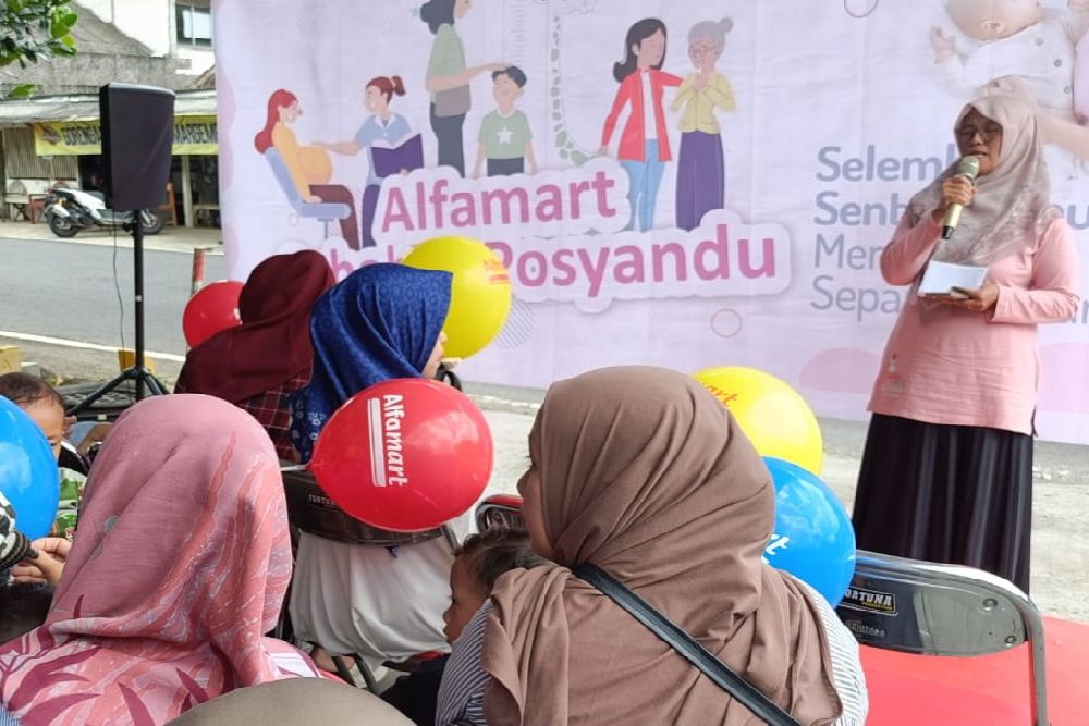 Alfamart Gandeng WINGS Group, Perluas Layanan Posyandu di 34 Kota