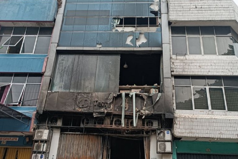 Pemicu Kebakaran Terra Drone Ternyata Baterai Drone yang Jatuh