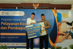 LPS Bantu Pemeriksaan dan Sembako Gratis untuk Masyarakat Sleman