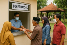 Stiker Bansos Gunungkidul Dipasang Bertahap Cegah Konflik
