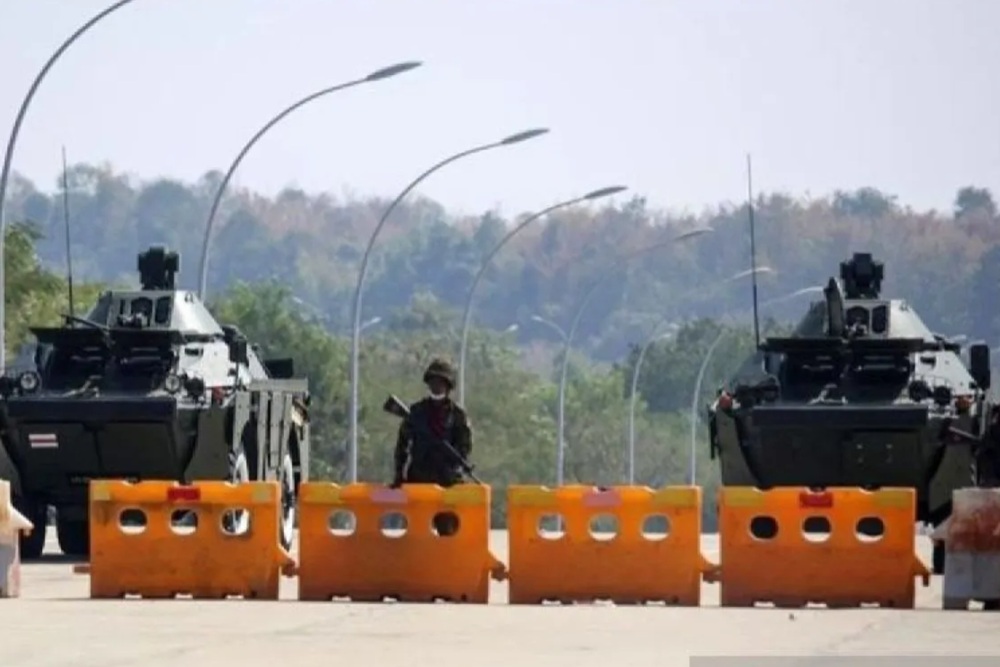 Junta Myanmar Bantah Korban Sipil dalam Serangan RS Rakhine