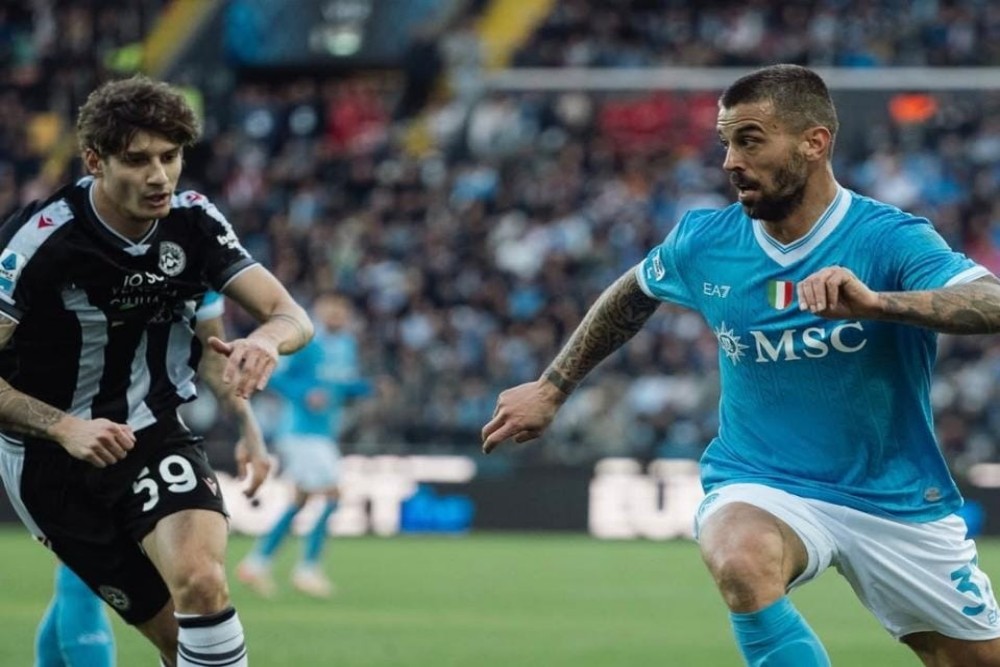 Napoli Tumbang di Kandang Udinese, Gagal Rebut Puncak
