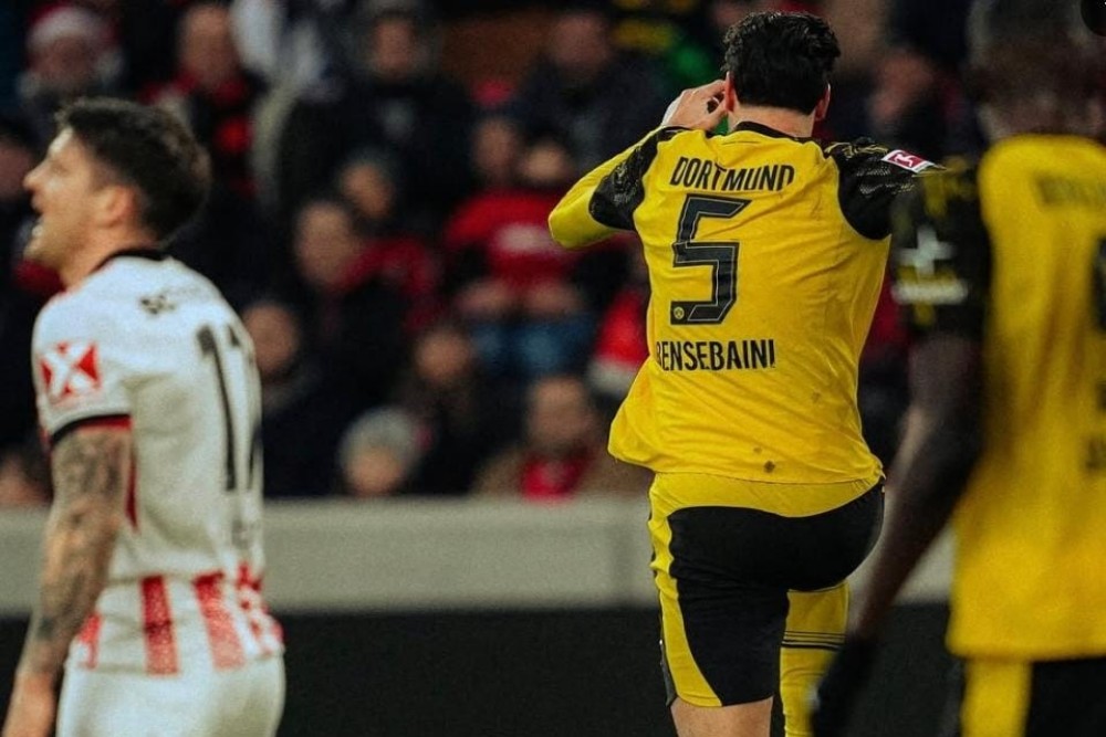Dortmund Ditahan Freiburg 1-1, Bellingham Kartu Merah