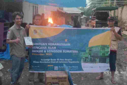 RS Paru Respira Yogyakarta Salurkan Bantuan untuk Korban Banjir